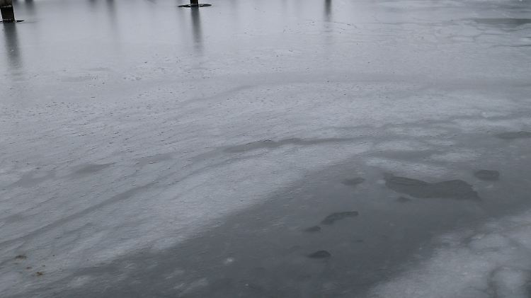 Winterwetter an der Ostsee