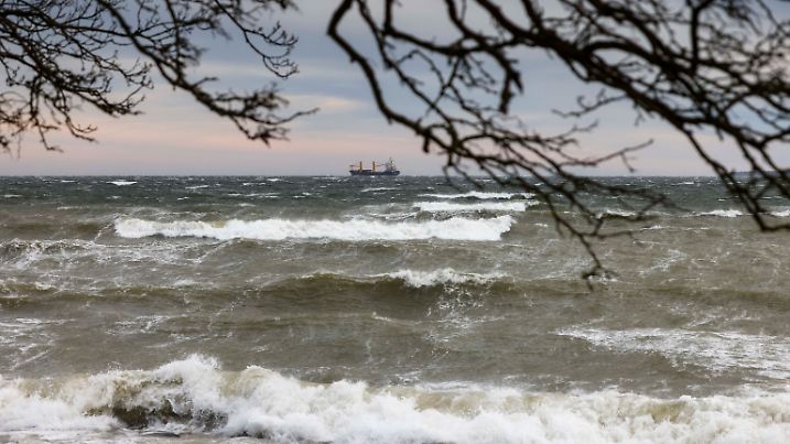 Winterwetter - Sturmtief Elli - Schleswig-Holstein