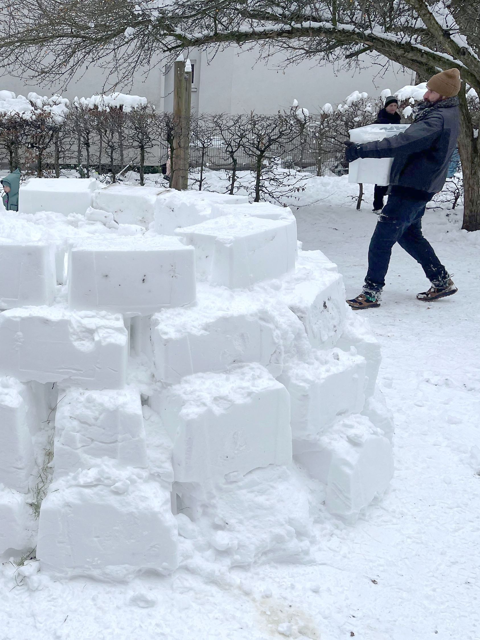 Winterwetter in Hamburg