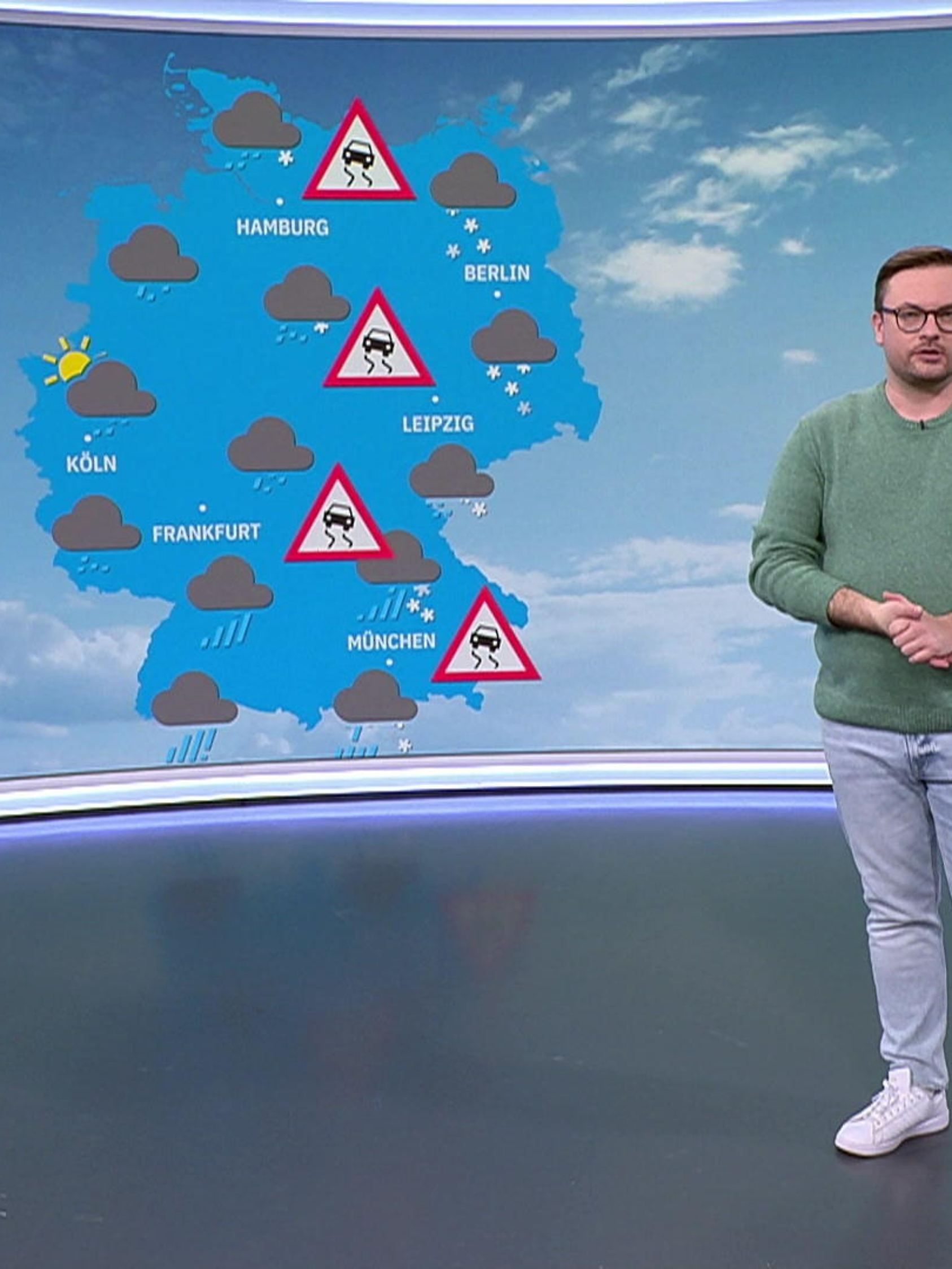Aktuelle 3-Tage-Wettervorhersage