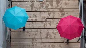 Regenwetter in Sachsen