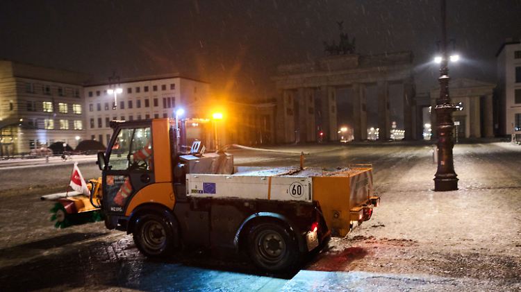 Winterwetter in Berlin
