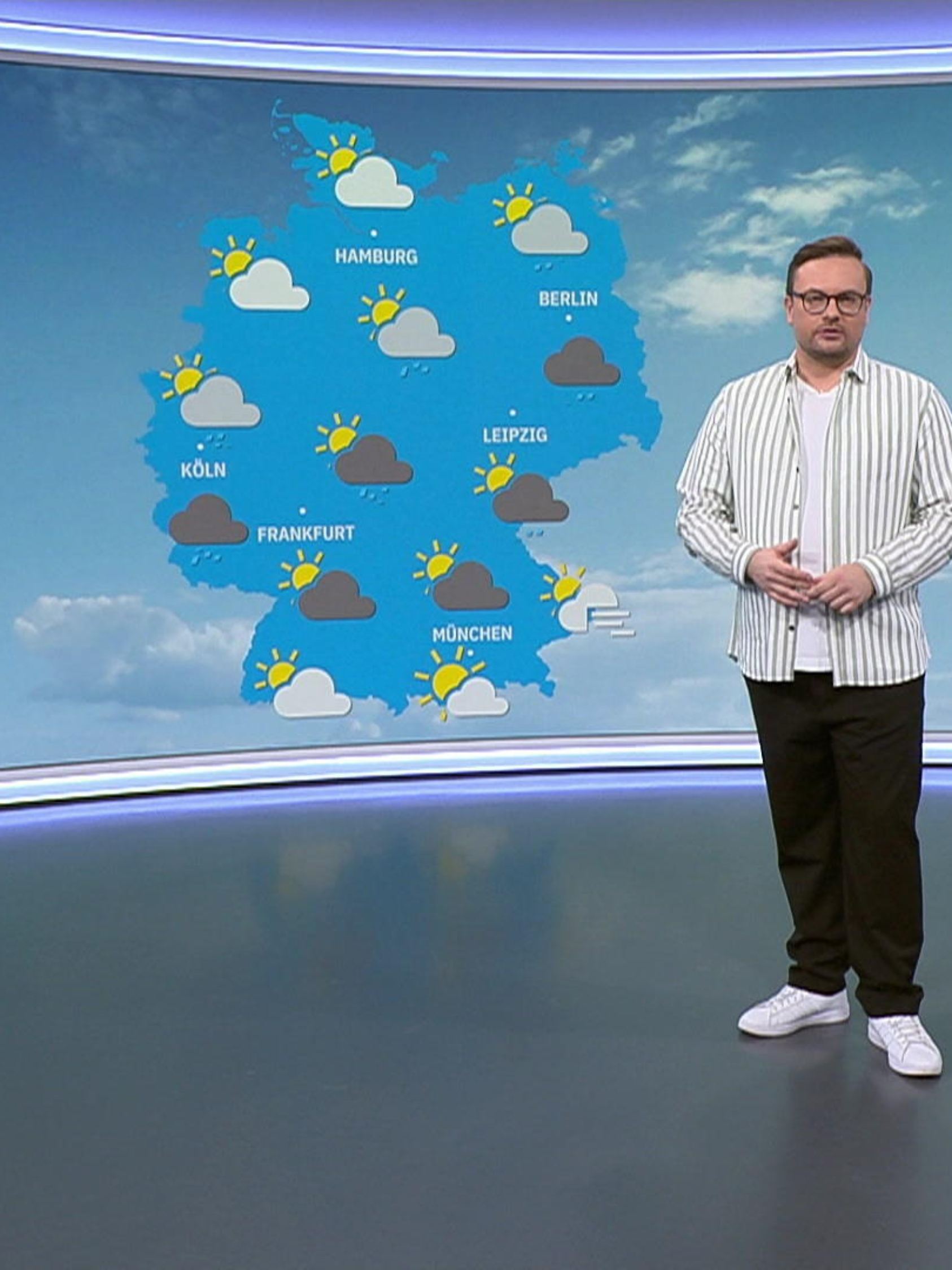 Aktuelle 3-Tage-Wettervorhersage