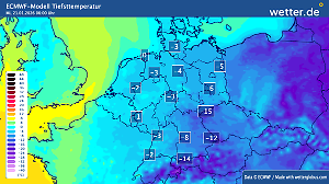 Kalt, aber auch sonnig - Ostwind schickt uns Frostluft