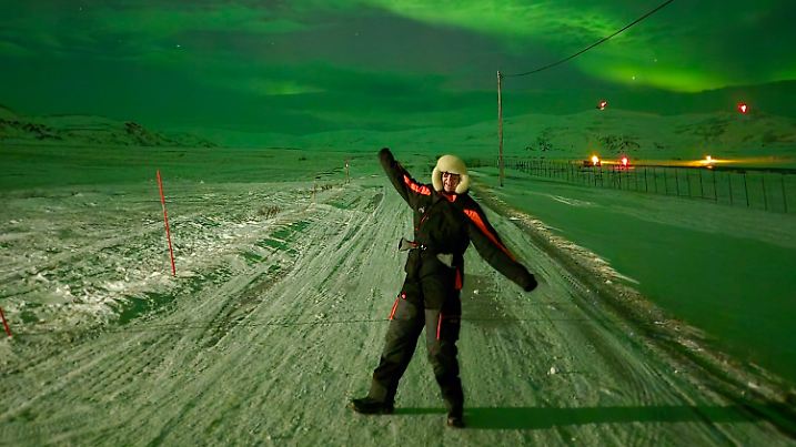 Leuchten wie verrückt: Polarlichter der Extreme in Norwegen
