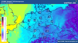 Winter-Feeling: Klares und kaltes Wetter mit viel Sonne und Kälte kommt