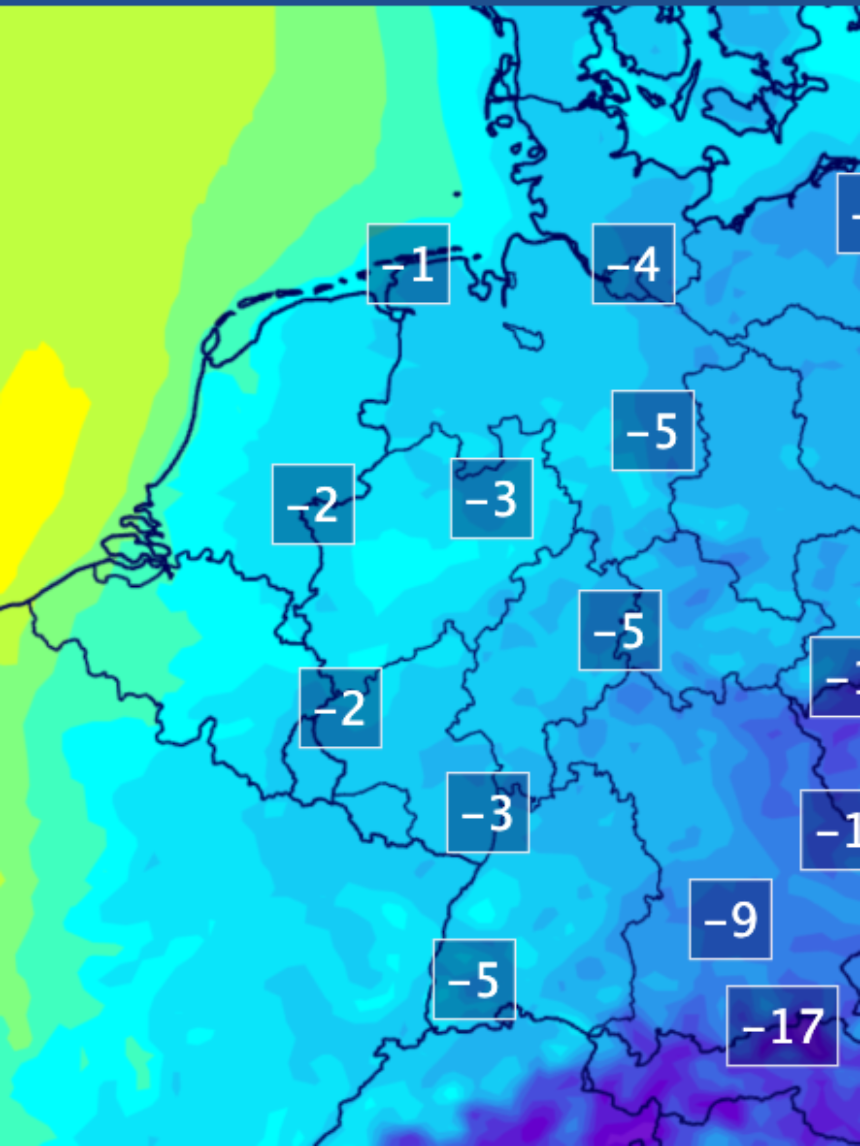 Winter-Feeling: Klares und kaltes Wetter mit viel Sonne und Kälte kommt