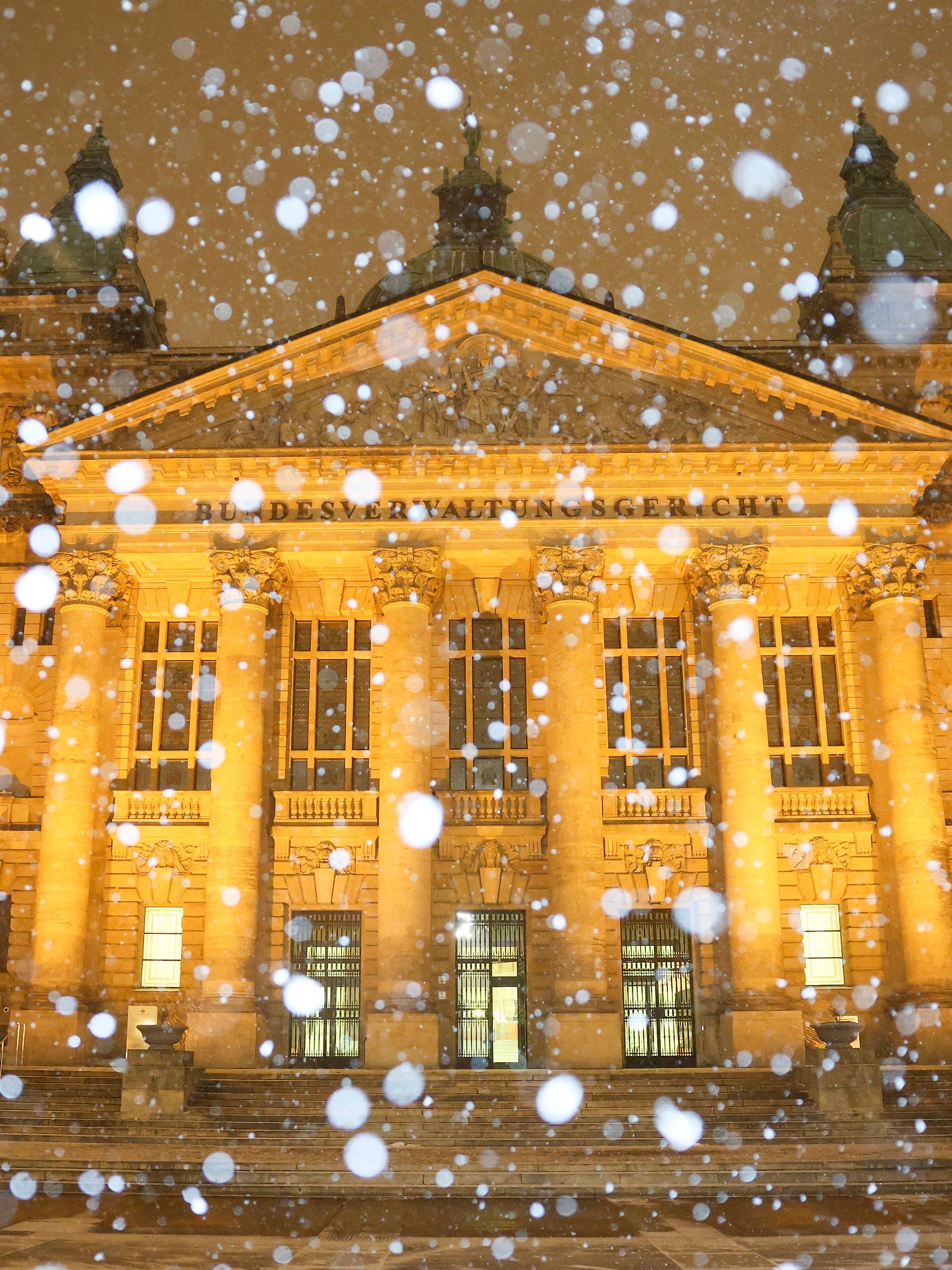 Winterwetter - Sturmtief Elli - Leipzig