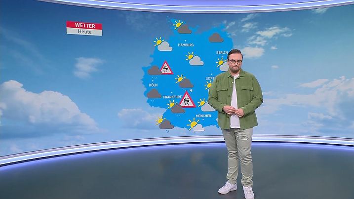 Aktuelle 3-Tage-Wettervorhersage