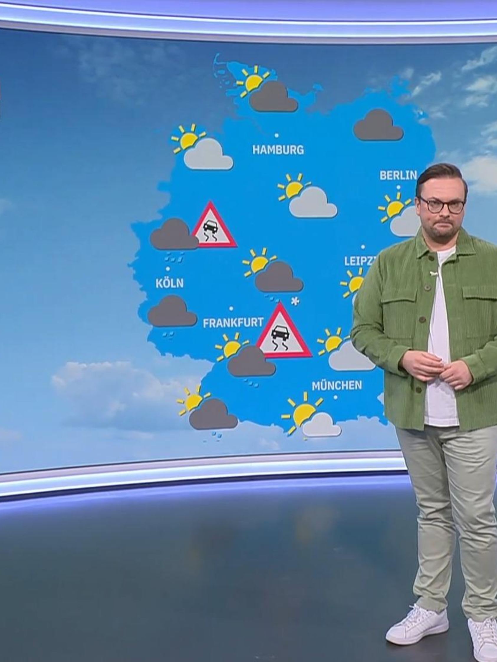 Aktuelle 3-Tage-Wettervorhersage