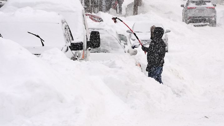 Winterwetter in den USA
