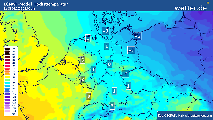 Höchstwerte Deutschland