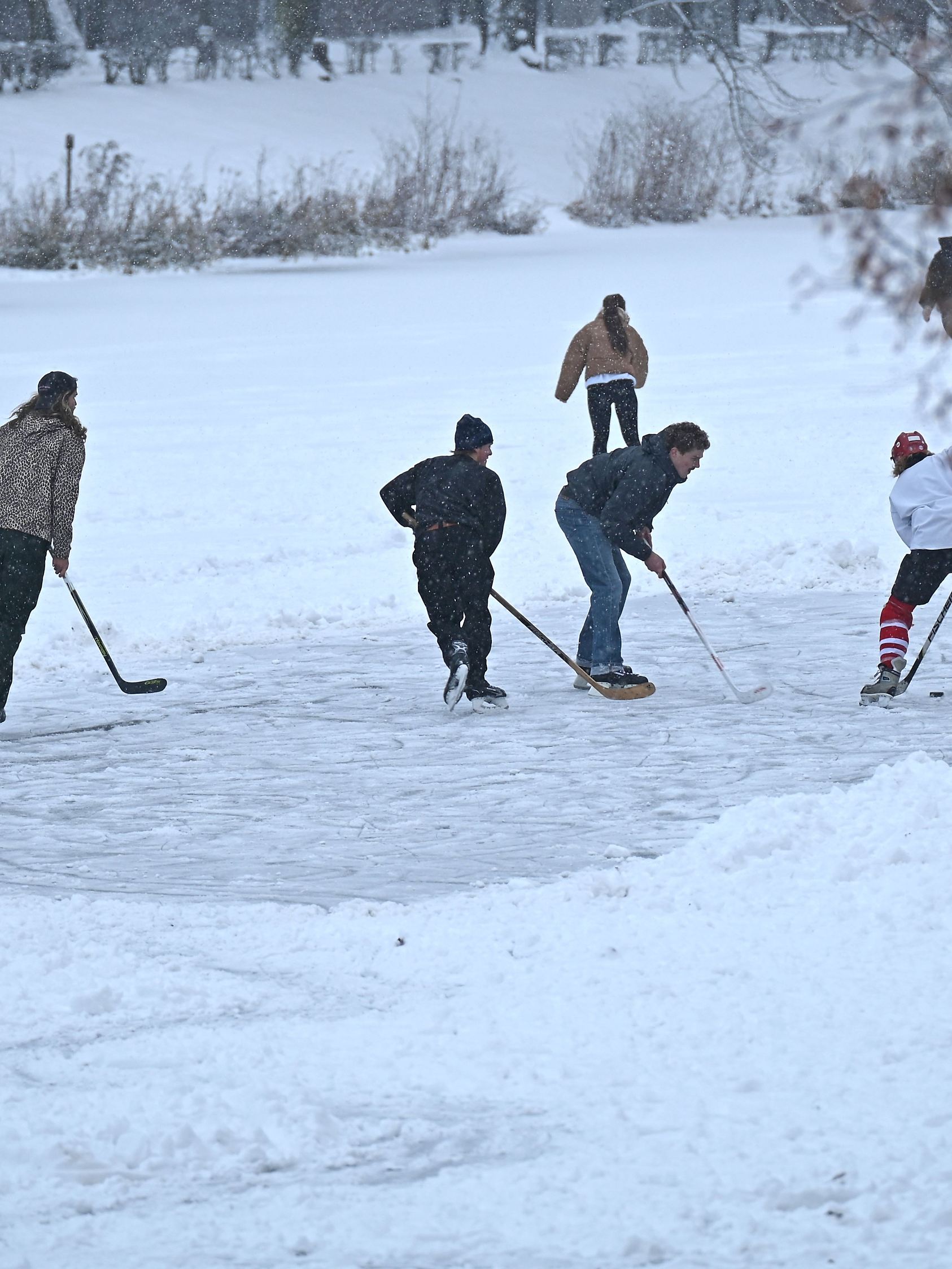 Winterwetter in Sachsen
