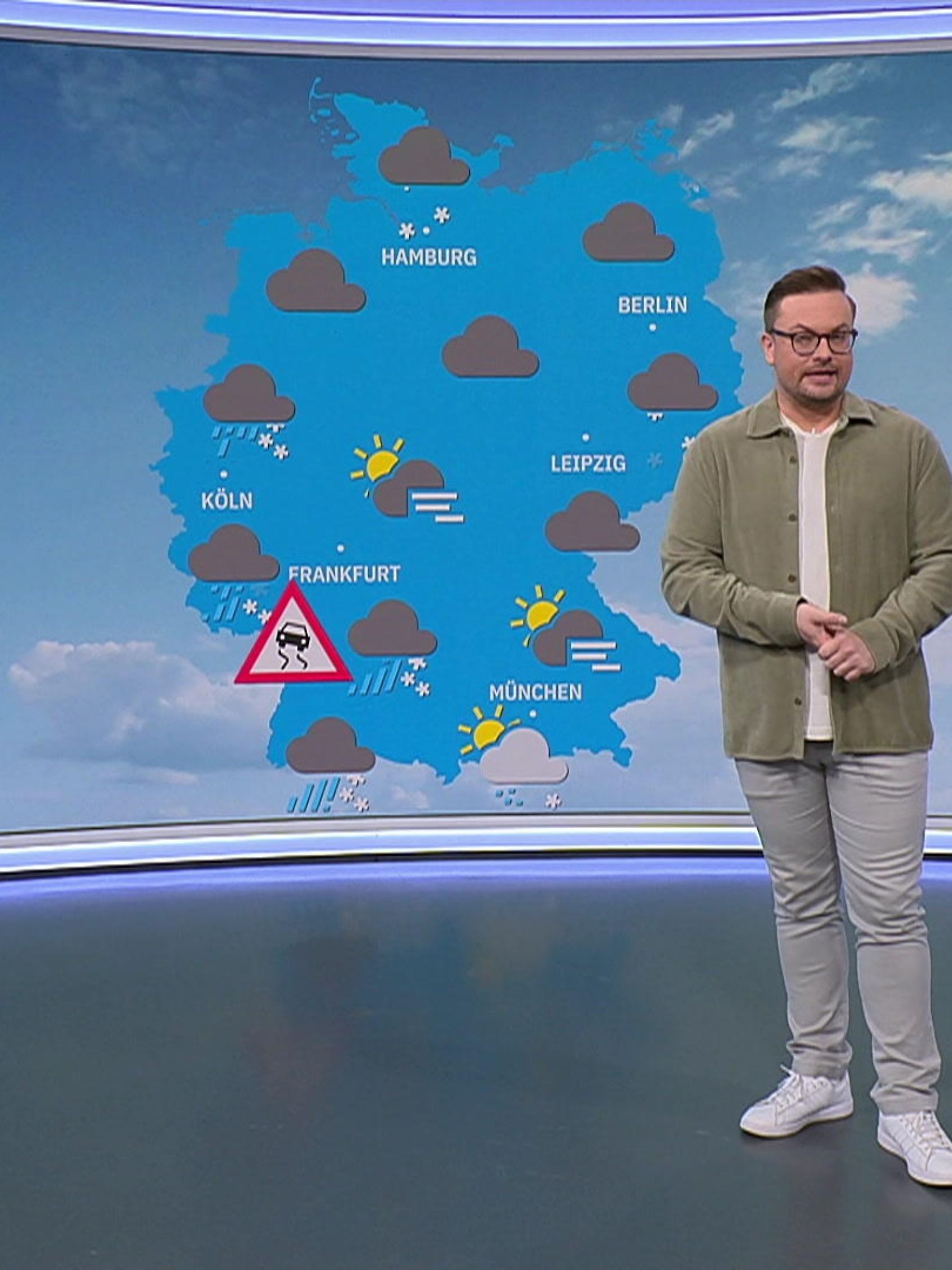 Aktuelle 3-Tage-Wettervorhersage
