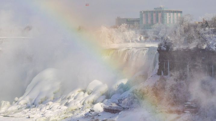 CANADA-ONTARIO-NIAGARA FALLS-WINTER VIEWS
