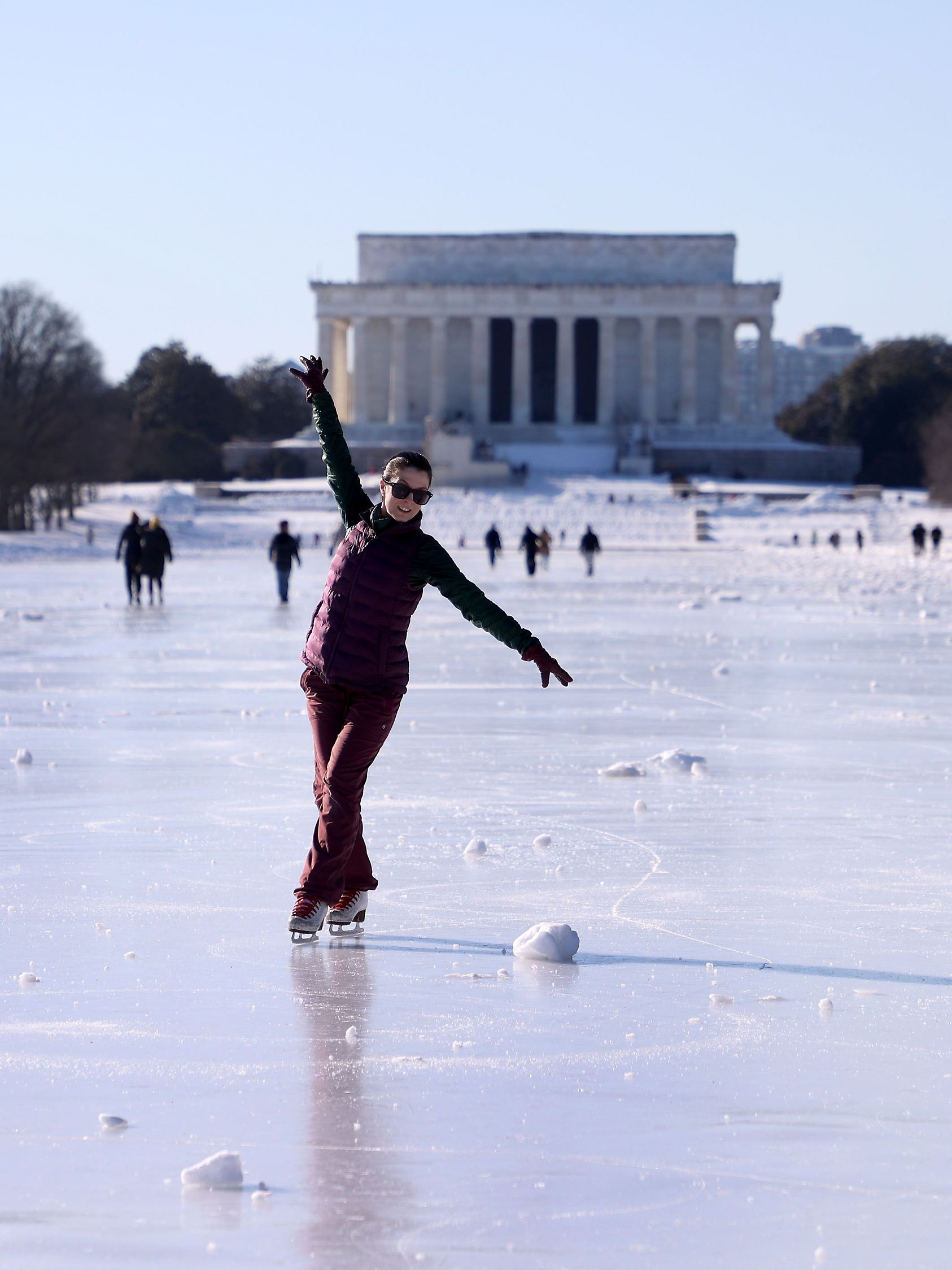 Winterwetter in Washington