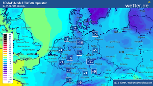 Tiefstwerte Deutschland