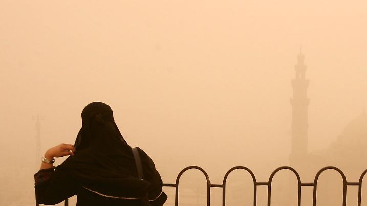 Sandsturm in Kairo