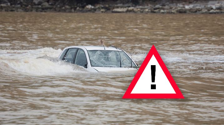 Gefahr von Hochwasser und Sturzfluten