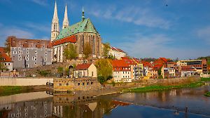 2022-04-29 old town with St. Peter’s Church.. Goerlitz, Germany.