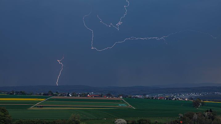 Ostergewitter 20.04.2025 Ense NRW