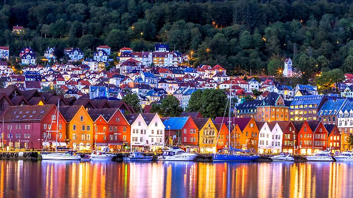 Bergen in Norwegen