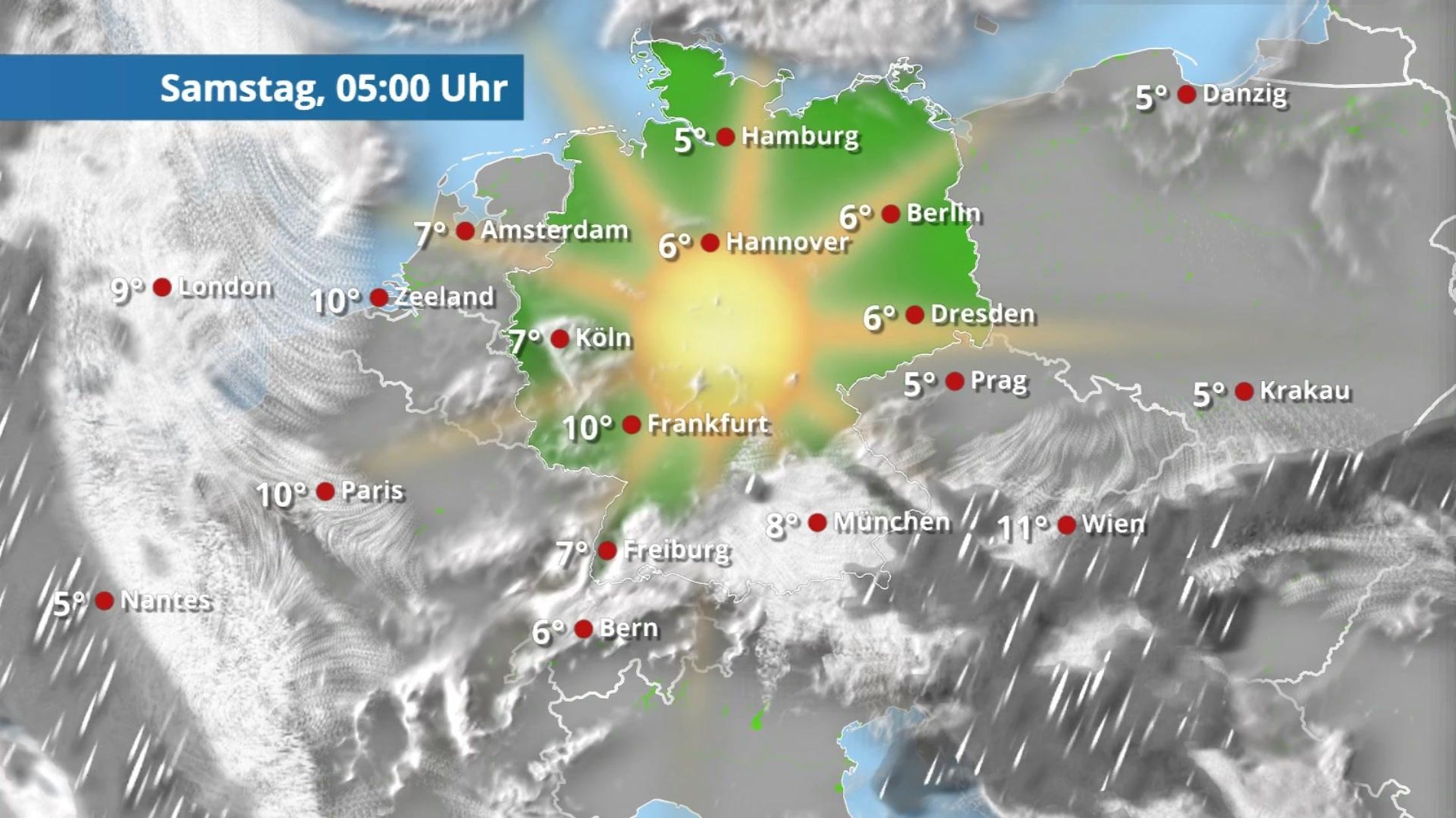 wie ist das wetter in hamburg morgen