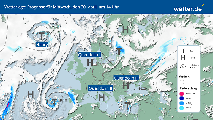 Wetterlage Europa aktuell