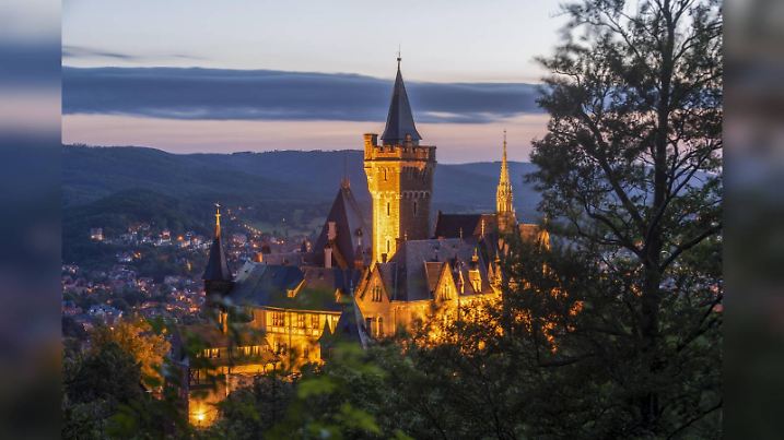 Schloss Wernigerode kann als deutsches Pendant zum Schloss Hogwarts aus den Harry Potter-Filmen durchgehen.