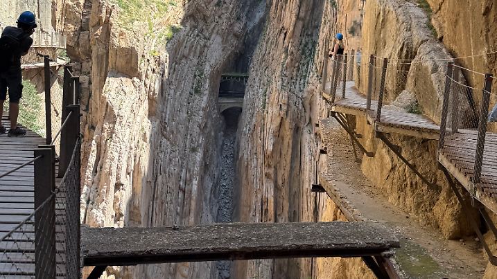 Auf dem Caminito del Rey 
