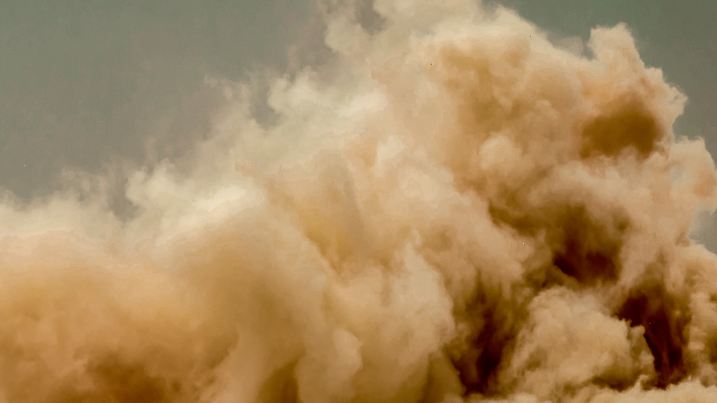 Sandsturm Symbolbild