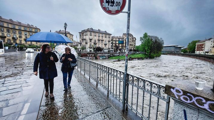 Maltempo In Piemonte, In 100 Comuni Rischio Rosso Per I Fiumi