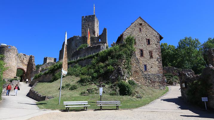 Rötteln Castle or the ruins of Rötteln is a ruined castle located in the municipality of Lörrach, Baden-Württemberg near Basel and in the foothills of the Black Forest. Rotteln Castle is the third largest castle ruin in Baden