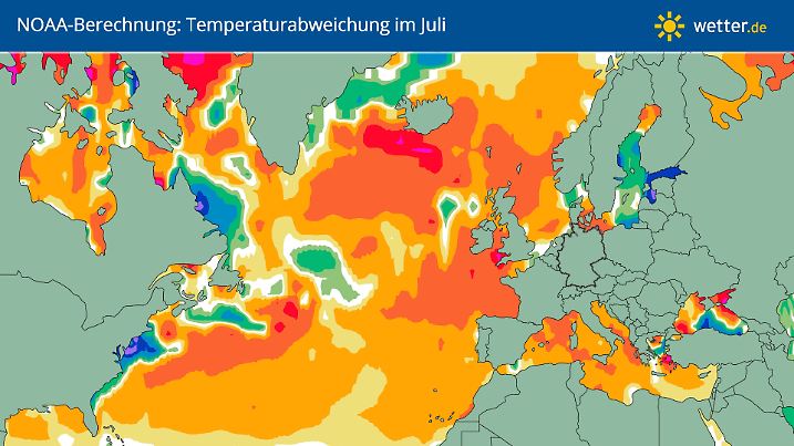 Ein viel zu warmer Atlantik kann uns einen Unwetter-Sommer bescheren