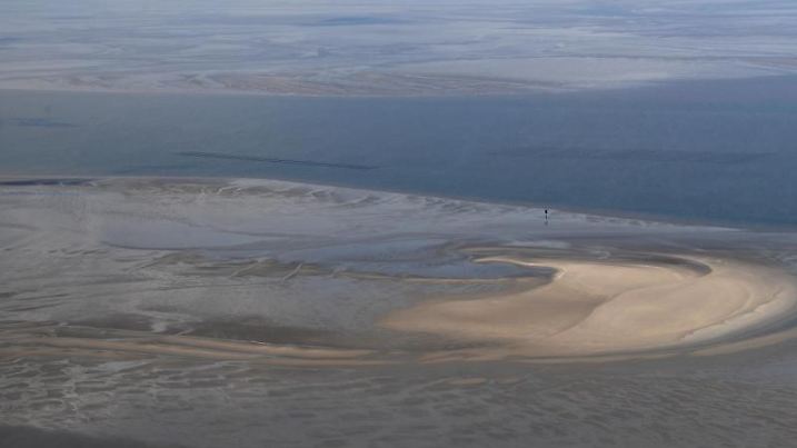 Blick auf das Wattenmeer in der Nordsee. Foto: Carsten Rehder/dpa/Symbolbild