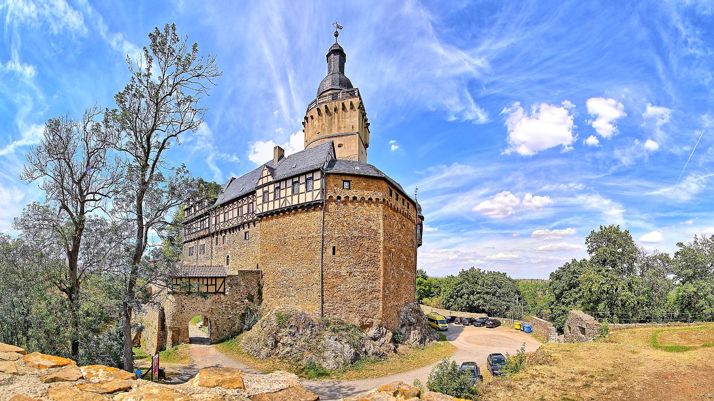 Burg Falkenstein Mit Dem Autonull