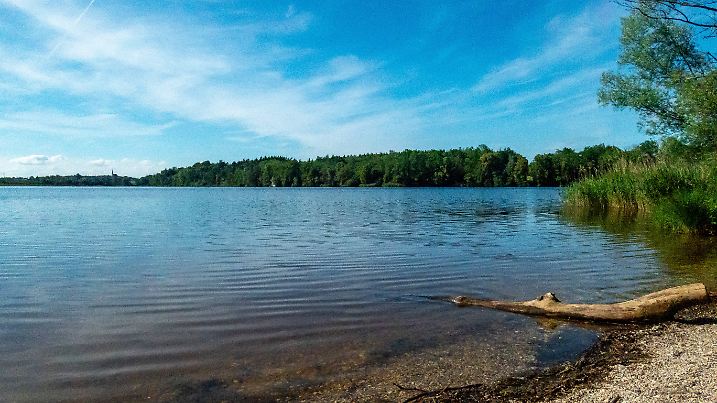 Abtsdorfer See im Rupertiwinkel, Bayern