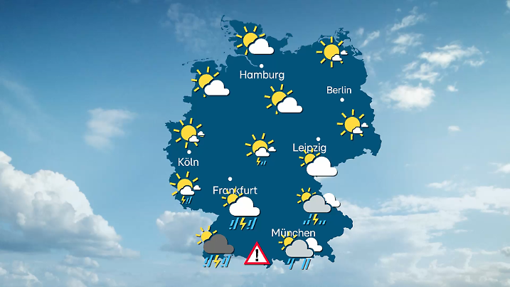 Das Wetter Richtung Abend