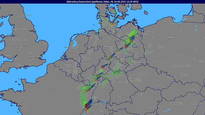 Gewitter in Deutschland