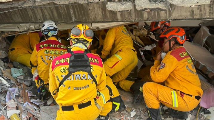 Taiwan's largest earthquake in 25 years leaves 4 dead, dozens injured