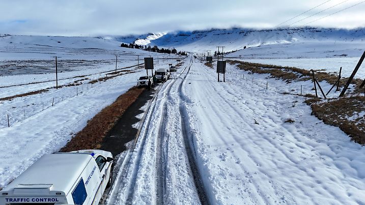 Severe cold front bringing snow in South Africa causes fatal accident, power outages