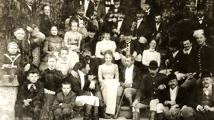 Altes Bild aus dem Fotoalbum.