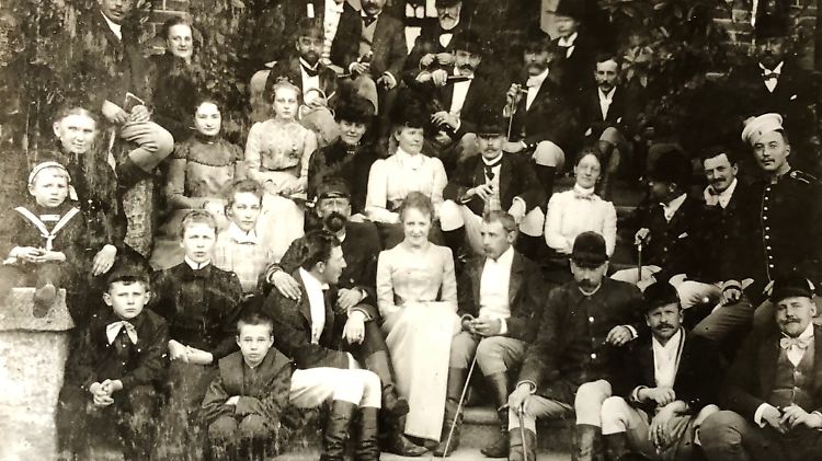 Altes Bild aus dem Fotoalbum.