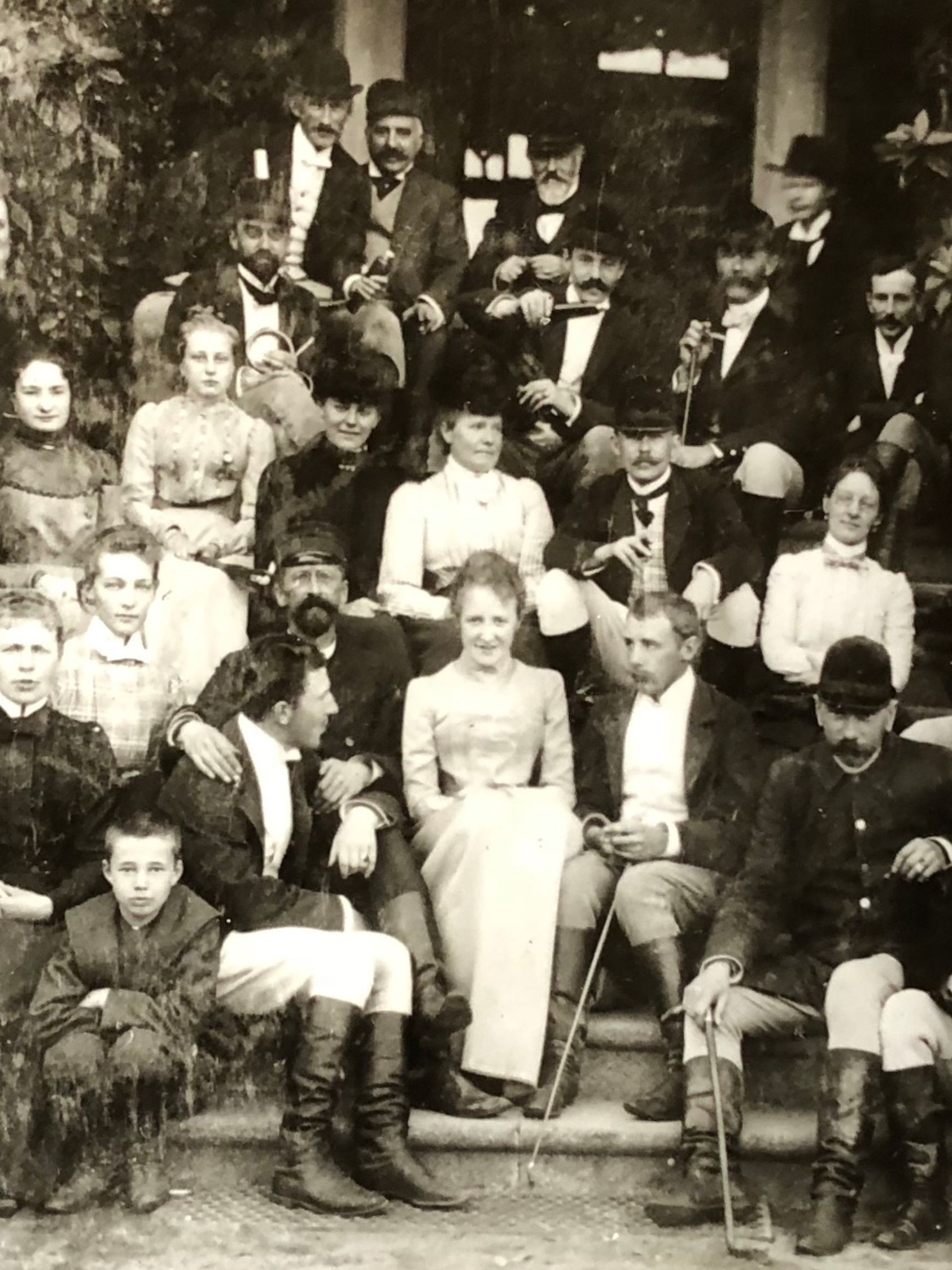 Altes Bild aus dem Fotoalbum.