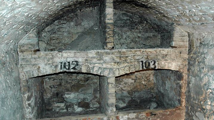 Edinburgh Vaults unter der South Bridge