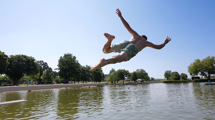 Sommerwetter in Baden-Württemberg