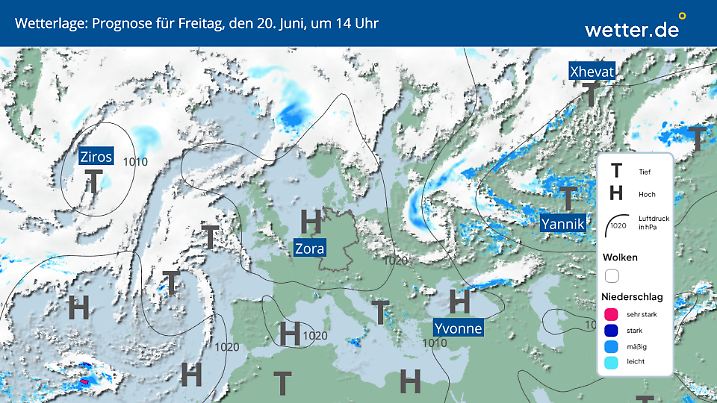 Hoch Zora hat das Sommer-Zepter fest in der Hand