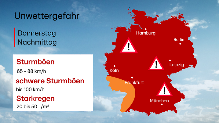 Es wird ein gefährlicher Tag