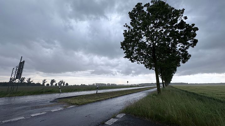 Unwetter in Sachsen