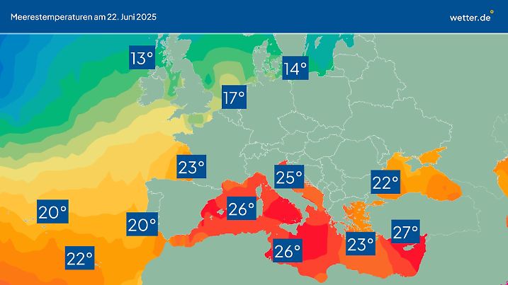 Das Wasser wird immer wärmer - mit Folgen.